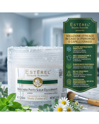 Maschera PHYTO SUEUR ÉQUILIBRANTE